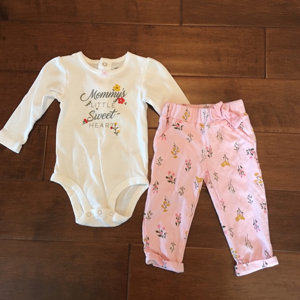 NWOT long sleeve onesie set